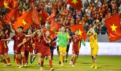 Đội tuyển bóng đá nữ Việt Nam lần thứ 3 liên tiếp giành HCV SEA Games.