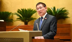 Bộ trưởng Bộ Tài chính Hồ Đức Phớc (Ảnh: quochoi.vn)