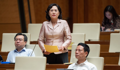 Thống đốc Ngân hàng Nhà nước Nguyễn Thị Hồng (Ảnh: quochoi.vn)