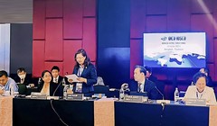 Chủ tịch UBCKNN Vũ Thị Chân Phương phát biểu tại cuộc họp APRC