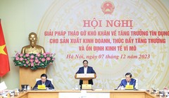 Thủ tướng nhắc nhở cả ngân hàng lẫn doanh nghiệp bất động sản
