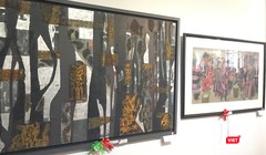 Triển lãm Mỹ thuật TP.HCM vừa khai mạc sáng nay 6/8 tại Bảo tàng Mỹ thuật TP.HCM 