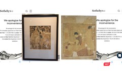 Sau khi có bằng chứng về các tranh gốc, Sotheby's đã hạ hai bức tranh ghi tên danh họa gây lùm xùm ồn ào những ngày qua 