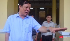 Doanh nhân Ngô Nhật Phương bên ngoài phiên tòa sơ thẩm lần 2