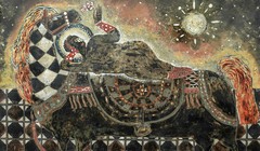 "Ngàn lẻ một đêm" - Tranh sơn dầu của Đinh Văn Sơn 