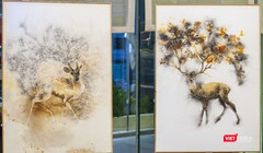 Tác phẩm của Trung Nghĩa với chủ đề thiên nhiên, môi trường có sức cuốn hút đặc biệt 