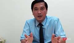 Bác sĩ Âu Thanh Tùng, Phó Ban chỉ đạo phòng chống dịch bệnh COVID-19 (BV Đại học Y Dược TP.HCM) - Ảnh: Hòa Bình