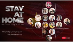 MV mới "Stay at home" cổ vũ mọi người ở yên trong nhà, tuân thủ cách ly toàn xã hội để dập tắt dịch bệnh lây lan (Ảnh: bìa MV) 