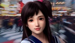 Bạn gái ảo, người yêu ảo - người tình trong mơ sẵn sàng trong xã hội 4.0 (Ảnh chụp từ game online Dream Girlfriend) 