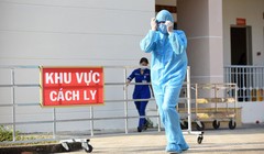 Khu cách ly COVID-19 tại BV Dã chiến Củ Chi (Ảnh: Duyên Phan)