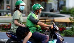 Thông báo khẩn tìm kiếm tài xế Grab bike đã chở BN450 (Ảnh minh họa)