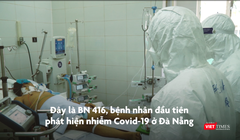 BS Trần Thanh Linh cho biết BN416 phụ thuộc hoàn toàn vào ECMO, máy thở, phổi xơ hóa, tiên lượng nặng (Ảnh: HB)