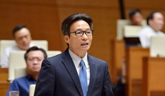 Phó Thủ tướng Vũ Đức Đam cho biết có bệnh nhân phản ánh về hiện tượng tiêu cực, móc nối giữa bác sĩ và trình dược viên (Ảnh: Thông tin Chính phủ)