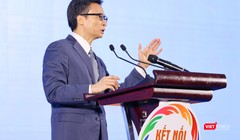 Phó Thủ tướng Vũ Đức Đam phát biểu chỉ đạo tại hội nghị liên kết phát triển du lịch sáng nay 20/11 (Ảnh: SDL)