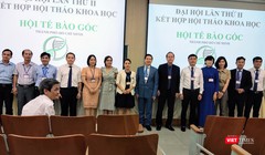 Ra mắt Ban chấp hành mới (nhiệm kỳ 2020-2025) Hội Tế bào gốc TP.HCM (Ảnh: Hoà Bình)