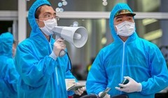 Bộ Y tế thông tin về 10 ca mắc mới, trong đó có 1 ca bệnh là người nhập cảnh trái phép, về quận 5 (TP.HCM) - Ảnh: BYT