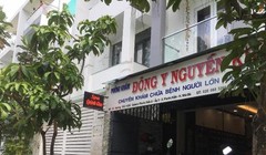 Phòng khám đông y Nguyễn Khoa (địa chỉ tại đường số 2, khu dân cư Phước Kiển, huyện Nhà Bè, TP.HCM) - Ảnh: PLO 