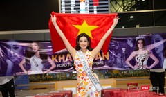 Hoa hậu Khánh Vân vừa đến Mỹ đã được dự báo có thể vào Top 21 Miss Universe