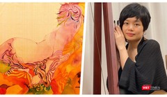 Triển lãm “Hương lụa” Khai mạc chiều tối 7/5/2021 (Ảnh: Hoà Bình) 