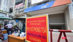 Phong toả địa điểm liên quan đến các ca dương tính mới trên địa bàn TP.HCM (Ảnh: CDC TP.HCM) 