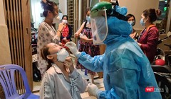 Quận Gò Vấp khẩn trương xét nghiệm các trường hợp trong Hội thánh đã được cách ly - Ảnh: HCDC