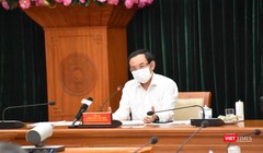 Bí thư Thành uỷ TP.HCM Nguyễn Văn Nên lưu ý về test nhanh kháng nguyên - Ảnh: TTBC