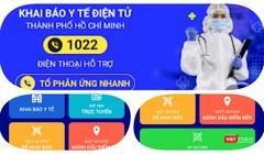App Y tế HCM do TP.HCM triển khai. Ảnh Hoà Bình