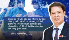 PGS.TS Đỗ Văn Dũng- Trưởng khoa Y tế công cộng ĐH Y Dược TP.HCM. Ảnh NVCC