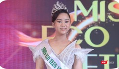 Bella Vũ Huyền Diệu đăng quang Miss Eco Teen Việt Nam, đại diện đi thi Miss Eco Teen International tại Ai Cập tháng 12 tới