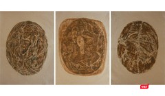 Tác phẩm của họa sĩ Phạm Hùng Anh trưng bày tại triển lãm - Biến thể 6 - Năm sáng tác 2020