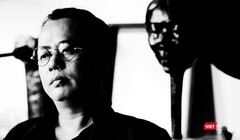 Tác phẩm của Tăng Huy chẳng có bất cứ điều gì là cụ thể, không hẳn siêu thực hay trừu tượng