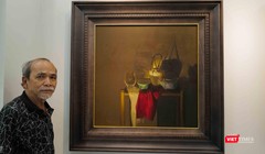 Họa sĩ Lê Vượng sẽ trưng bày 36 bức tranh sơn dầu với chủ đề “Sáng – tối”