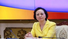 Bộ trưởng Bộ Nội vụ Phạm Thị Thanh Trà. Ảnh: Quang Huy (Báo Lao động)