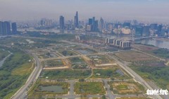 Ngày mai hết hạn 180 ngày, hai doanh nghiệp trúng đấu giá đất Thủ Thiêm vẫn chưa nộp tiền - Ảnh: Tuổi trẻ