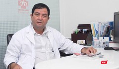 PGS.TS.BS Nguyễn Hoài Nam - Chủ tịch HĐTV Bệnh viện Quốc tế Minh Anh - phân tích nhiều nguyên nhân của tình trạng nhân viên ngành y bỏ việc. Ảnh: HB