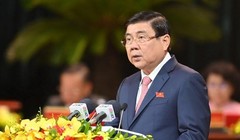 Nguyên Chủ tịch UBND TP.HCM Nguyễn Thành Phong bị kỷ luật bằng hình thức cảnh cáo. Ảnh: Lao động