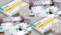 Thuốc Tamiflu, một trong những loại thuốc điều trị cúm A đang "cháy hàng" và bị nâng giá lên gấp nhiều lần trên thị trường. Ảnh: Hòa Bình 