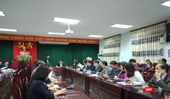 Buổi họp báo tại huyện Thuận Thành, Bắc Ninh chiều 19/3