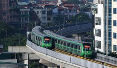 Tuyến đường sắt Cát Linh - Hà Đông (Ảnh: Soha)