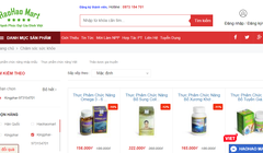 Một website vi phạm quảng cáo viên xương khớp Kingphar New