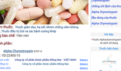 Thông tin về thuốc Alphachymtrysin của Công ty Cổ phần Dược phẩm Đồng Nai.