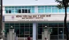 Bệnh viện Đại học Y Dược Huế nơi xảy ra vụ việc