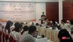 buổi Hội thảo về đánh giá kết quả vận động, chống tác hại của rượu bia tổ chức tại Hà Nội sáng 18/7.