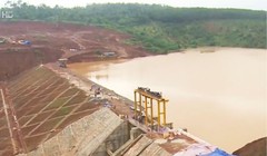 Đập thủy điện Đắk Kar, tỉnh Đắk Nông (Ảnh: Báo Hà Nội mới).