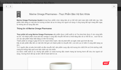 Trang web quảng cáo thực phẩm chức năng lừa dôi người tiêu dùng bị Cục An toàn thực phẩm phát hiện..