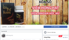 Quảng cáo vi phạm bị Cục An toàn thực phẩm xử phạt.