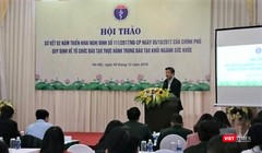 Buổi hội nghị sơ kết 2 năm thực hiện Nghị định 111/2017 tổ chức tại Hà Nội sáng 9/12.