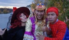 Hé lộ loạt ảnh hóa trang của dàn Táo quân 2016 ghi hình tại Cộng Hòa Czech