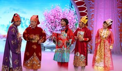 13 bức ảnh ấn tượng trong đêm diễn Táo quân 2016