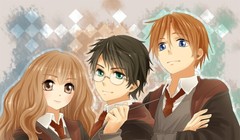 Chiêm ngưỡng các nhân vật Harry Potter phiên bản anime